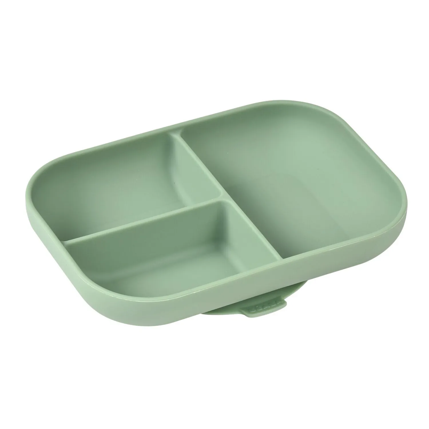 BÉABA Couverts Vaisselle Et Bavoirs*Assiette compartimentée silicone Vert sauge