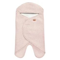 BÉABA Chancelières Et Nids D'ange*Babynomade® double polaire Rose poudré