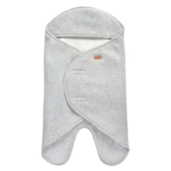 BÉABA Chancelières Et Nids D'ange*Babynomade® double polaire Gris chiné