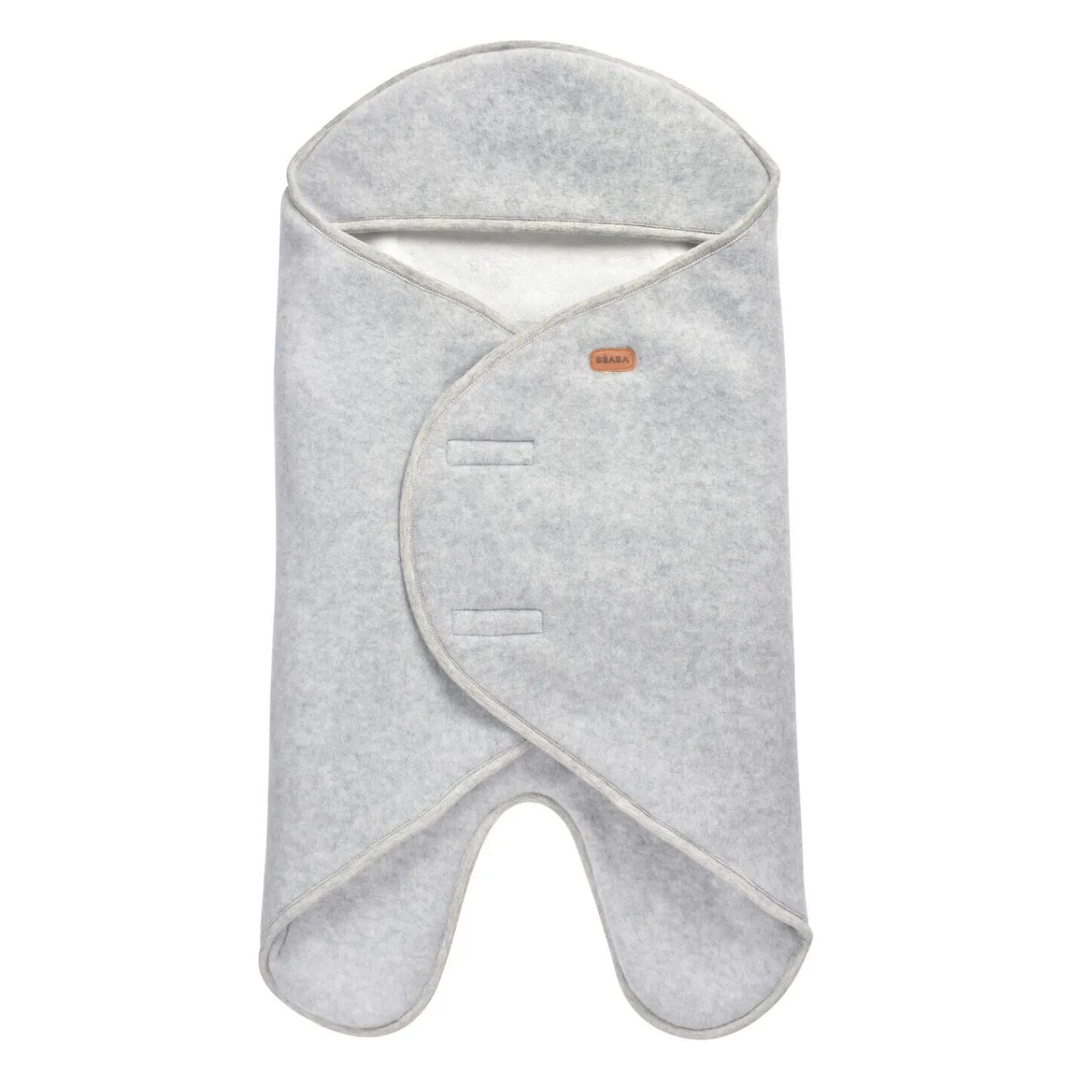 BÉABA Chancelières Et Nids D'ange*Babynomade® double polaire Gris chiné