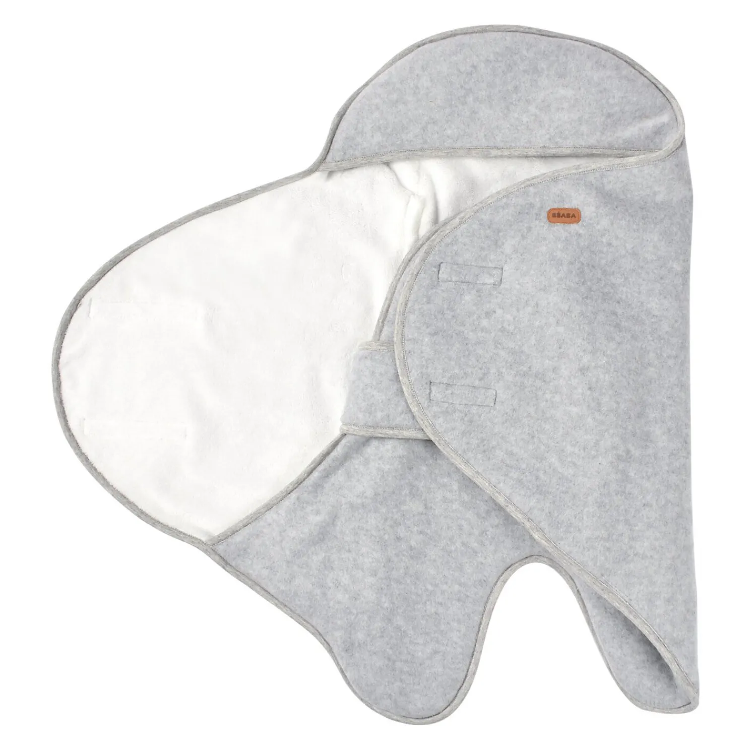 BÉABA Chancelières Et Nids D'ange*Babynomade® double polaire Gris chiné