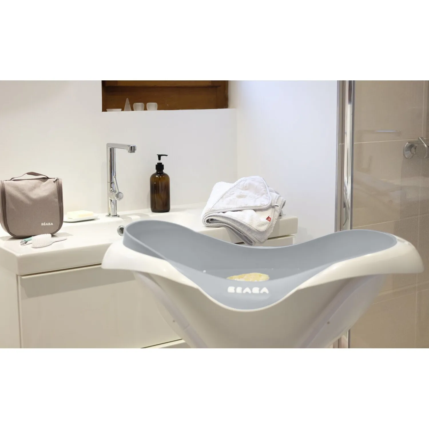 BÉABA Baignoires Et Accessoires*Baignoire Camélé'O Gris clair
