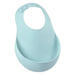BÉABA Couverts Vaisselle Et Bavoirs*Bavoir silicone Bleu clair