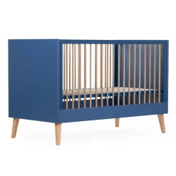 BÉABA Lits Évolutifs Et Cododos*Bold Blue - Lit Evolutif - 70x140 Cm + Lattes