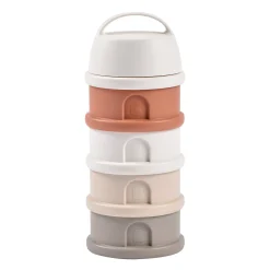 BÉABA Doseurs De Lait|Biberons Et Accessoires*Boîte doseuse de lait 4 compartiments empilables Terracotta