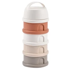 BÉABA Doseurs De Lait|Biberons Et Accessoires*Boîte doseuse de lait 4 compartiments empilables Terracotta