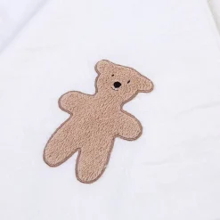 BÉABA Capes De Bain*Cape De Bain + Gant - 80x80 Cm - Muslin / Terry Teddy