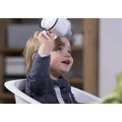 BÉABA Chaises Évolutives*Chaise haute évolutive Up and Down® Blanc/Gris