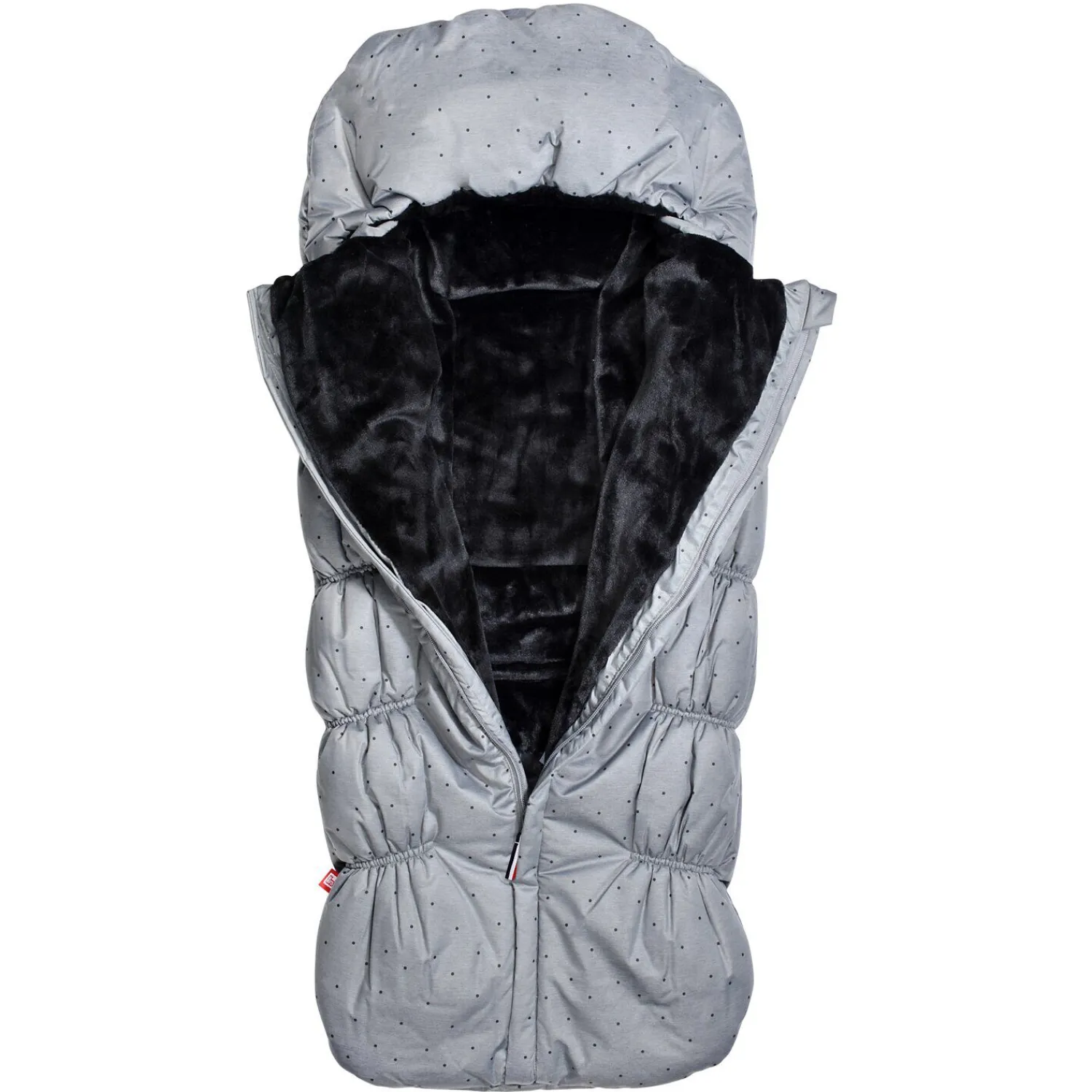 BÉABA Chancelières Et Nids D'ange*Chancelière 6-24m grise à pois