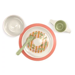 BÉABA Couverts Vaisselle Et Bavoirs*Coffret repas +6m