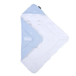 BÉABA Accessoires De Lit*Couverture Enveloppante Universelle - 75x75 cm - Mousseline