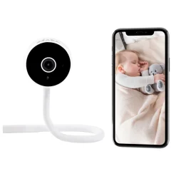 BÉABA Babyphone, Écoute-bébé*Ecoute bébé vidéo Zen Connect Blanc
