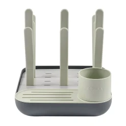 BÉABA Arbre À Biberons*Egoutte-biberons Forêt Vert de gris/ Gris Minéral