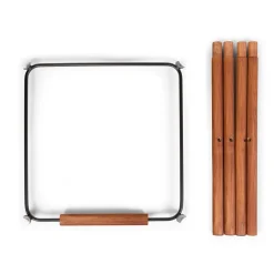 BÉABA Coussins Et Accessoires|Chaises Évolutives*Evolu Extra Set De Pieds Longues + Repose Pieds - Bois - Noi