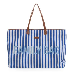 BÉABA Sacs De Voyage|Sacs À Langer*Family Bag Sac à Langer - Rayures - Bleu Electrique /Bleu C