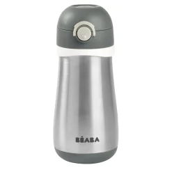 BÉABA Couverts Vaisselle Et Bavoirs|Biberons Et Accessoires*Gourde inox 350 ml Gris minéral