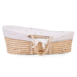BÉABA Accessoires De Lit|Berceaux Et Couffins*Habillage Panier Moise - Jersey - Gold Dots