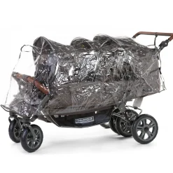BÉABA Poussettes Et Accessoires*Housse de pluie Sixseater anthracite