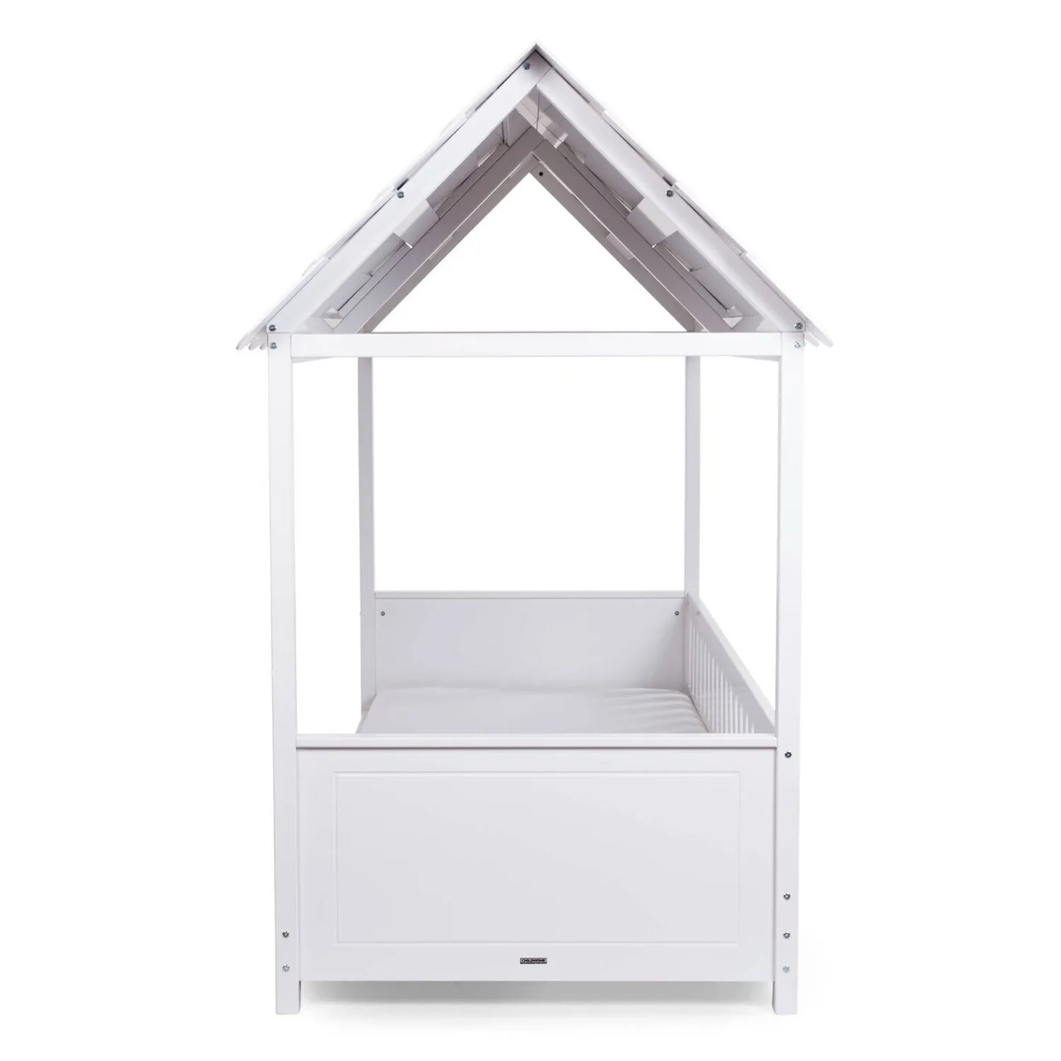 BÉABA Lits Tipi Et Cabanes*Lit Cabane Avec Toit - 90x200 Cm - Bois - Blanc