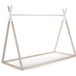 BÉABA Lits Tipi Et Cabanes*Lit Tipi Junior - 90x200 Cm - Bois - Naturel Blanc