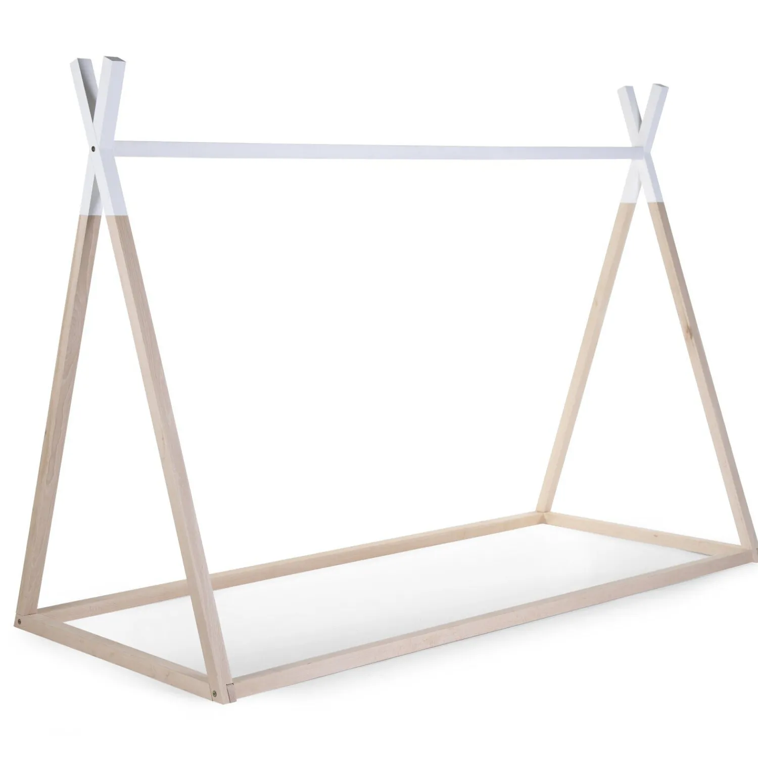 BÉABA Lits Tipi Et Cabanes*Lit Tipi Junior - 90x200 Cm - Bois - Naturel Blanc