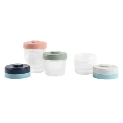 BÉABA Pots De Conservation|Pots De Conservation*Lot de 6 portions clip 1er âge (2X90 et 4X150ml)