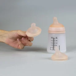 BÉABA Biberons Et Accessoires*Lot de 2 tétines pour biberon anti-colique ZERO.ZERO - Débit Dense