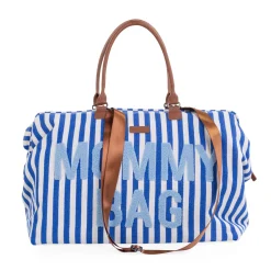 BÉABA Sacs De Voyage|Sacs À Langer*Mommy Bag ® Sac à Langer - Rayures - Bleu Electrique /Bleu