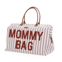 BÉABA Sacs De Voyage|Sacs À Langer*Mommy Bag ® Sac à Langer - Rayures - Nude/Terracotta