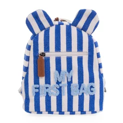 Enfant BÉABA Sacs À Dos Enfant|Cartables Enfant*My First Bag Sac a dos Enfant - Rayures - Bleu Electrique
