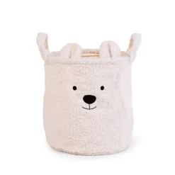 BÉABA Paniers De Rangement*Panier De Rangement - 30x30x30 Cm - Teddy - Ecru