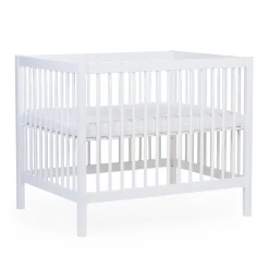 BÉABA Parcs Bébé Et Accessoires*Parc 97 + Roues - 95x75 Cm - Bois - Blanc