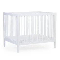 BÉABA Parcs Bébé Et Accessoires*Parc 97 + Roues - 95x75 Cm - Bois - Blanc