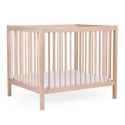 BÉABA Parcs Bébé Et Accessoires*Parc 97 + Roues - 95x75 Cm - Bois - Naturel