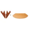 BÉABA Autres Pièces Détachées*Repose-pieds Evolu ou Evowood + Supports + Vis - Naturel/Rou