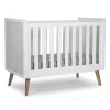 BÉABA Lits Évolutifs Et Cododos*Retro Rio White - Lit Bébé - 60x120 Cm