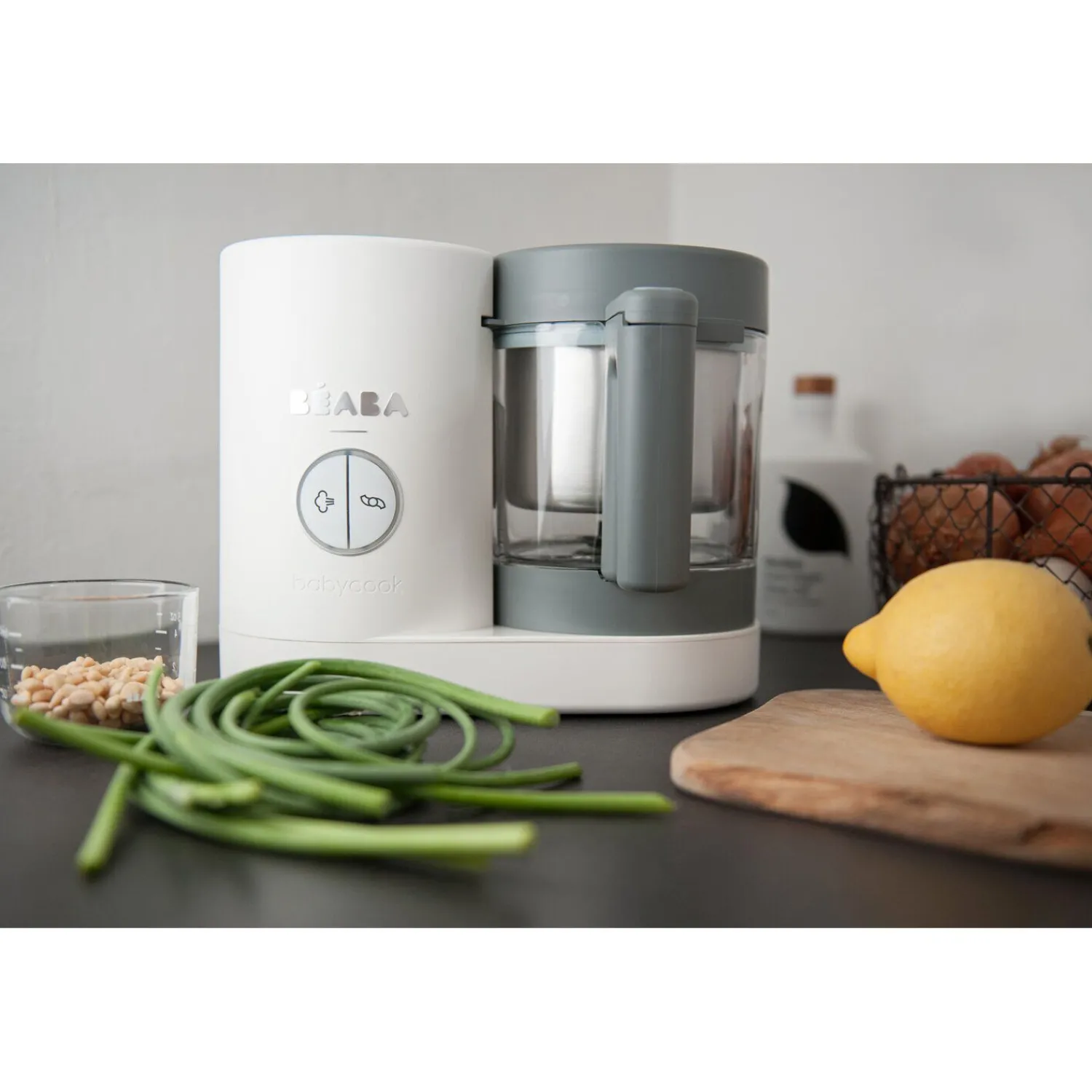 BÉABA Babycook® Néo*Robot cuiseur Babycook Neo® Gris/Blanc