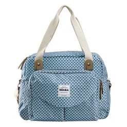 BÉABA Sacs À Langer*Sac à langer Genève Play print Bleu