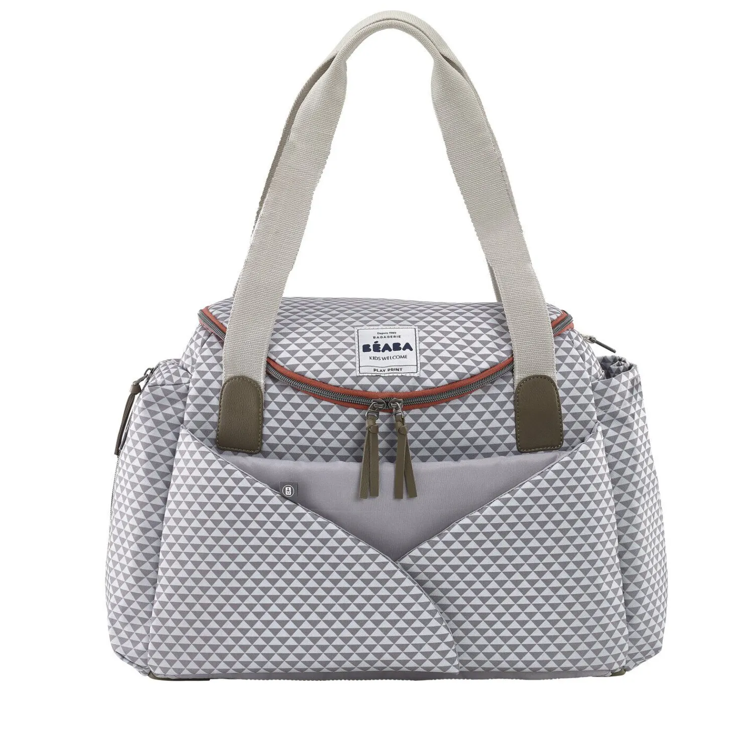 BÉABA Sacs À Langer*Sac à langer Sydney Play print Corail