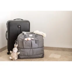 BÉABA Sacs De Voyage|Sacs À Langer*Sac de voyage Amsterdam Gris chiné