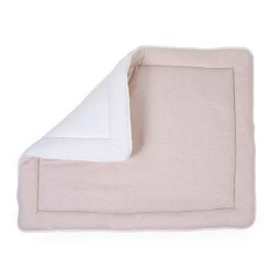 BÉABA Parcs Bébé Et Accessoires*Tapis De Parc - 75x95 Cm - Jersey Melange Beige / Muslin Ted