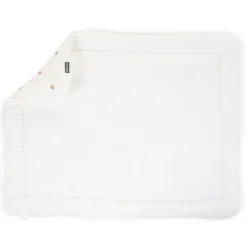 BÉABA Parcs Bébé Et Accessoires*Tapis De Parc - 75x95 Cm - Jersey + Mousseline - Hearts