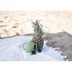 BÉABA Goûter Sain|Couverts Vaisselle Et Bavoirs*Tasse d'apprentissage silicone Vert sauge