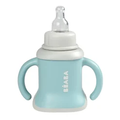 BÉABA Biberons Et Accessoires|Couverts Vaisselle Et Bavoirs*Tasse Evoluclip 3 en 1 Bleu