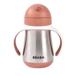 BÉABA Couverts Vaisselle Et Bavoirs|Biberons Et Accessoires*Tasse paille inox 250ml Terracotta