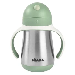 BÉABA Couverts Vaisselle Et Bavoirs*Tasse paille inox 250ml Vert sauge