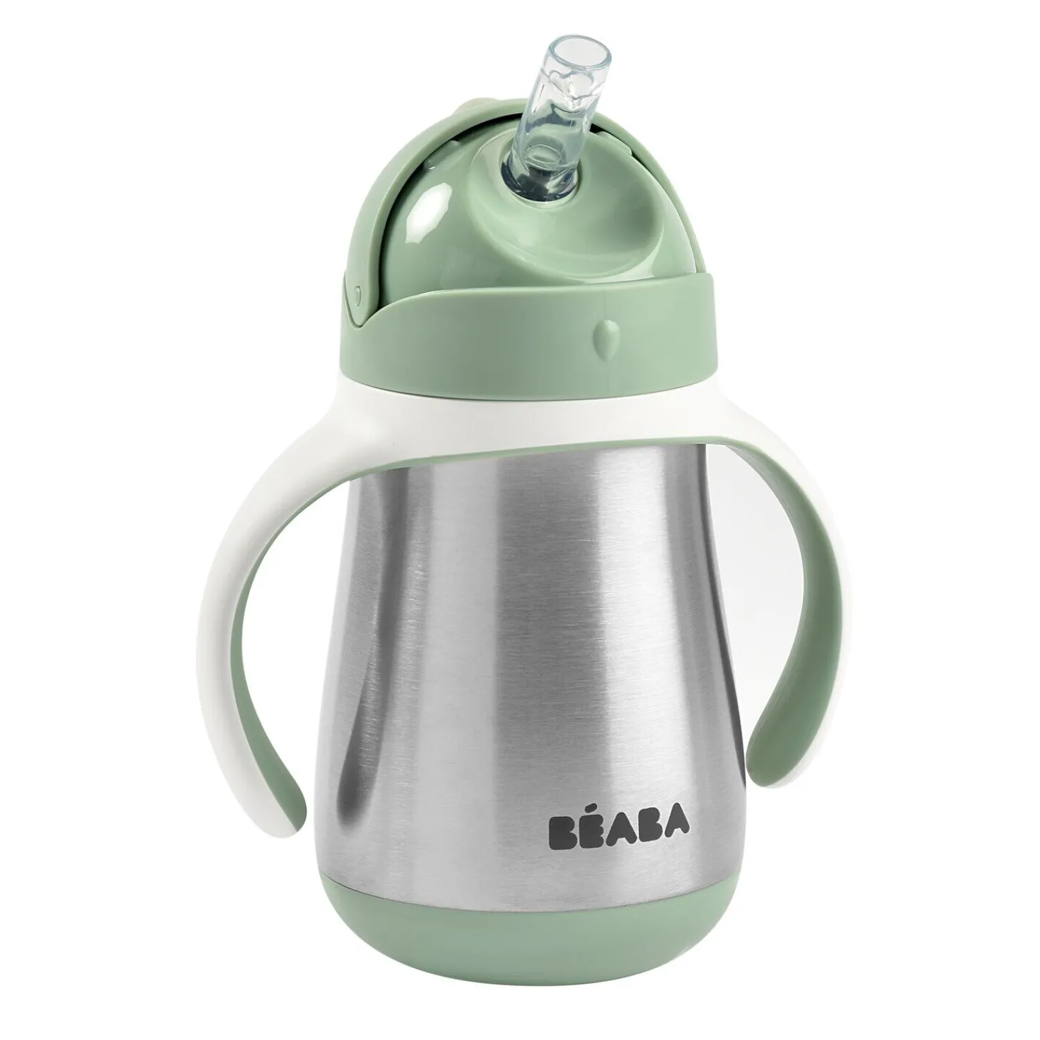 BÉABA Couverts Vaisselle Et Bavoirs*Tasse paille inox 250ml Vert sauge