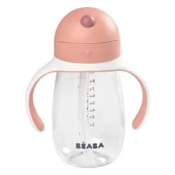 BÉABA Couverts Vaisselle Et Bavoirs|Biberons Et Accessoires*Tasse paille 300ml Vieux rose