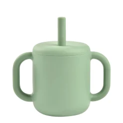BÉABA Couverts Vaisselle Et Bavoirs|Biberons Et Accessoires*Tasse paille silicone Vert sauge