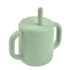 BÉABA Couverts Vaisselle Et Bavoirs|Biberons Et Accessoires*Tasse paille silicone Vert sauge